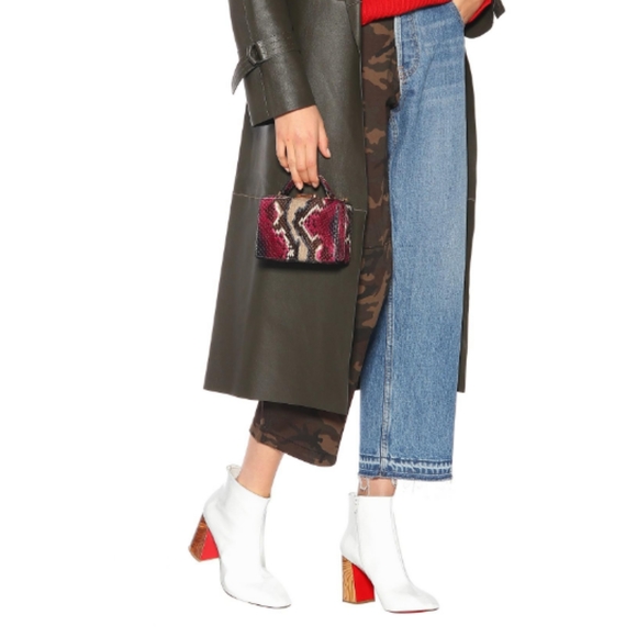 ON HOLD ♡ Christian Louboutin Hilconico 85 White Patent Leather Boots 39.5 - Picture 3 of 16